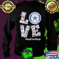 Love my dallas cowboys football team players signatures s Sweater