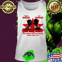 Marvelous marvin hagler vs sugar ray leonard the super fight world middleweight championship s Tank top