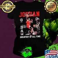 Michael jordan 23 greatest of all time the last shot chicago bulls basketball team legend s Ladies tee