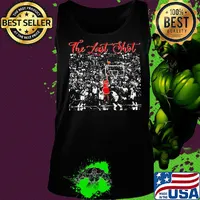 Michael the last shot chicago bulls basketball legend s Tank top