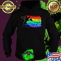 Mickey mouse lgbt flag i am brave i am bruised i am who i am meant to be this is me s Hoodie
