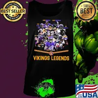 Minnesota vikings football team legends kings players s Tank top