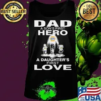 Napa dad a son's first hero a daughter's first love happy father's day s Tank top