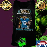 Never underestimate a woman who understands football and loves gardner minshew ii stars s Tank top
