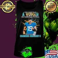 Never underestimate a woman who understands football and loves gardner minshew ii team s Tank top