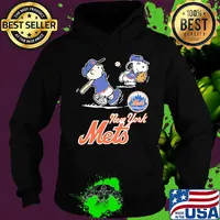 New york mets charlie brown and snoopy players baseball s Hoodie