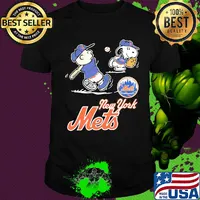 New york mets charlie brown and snoopy players baseball shirt