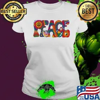 Official Peace Patchwork Shirt Ladies tee