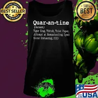 Official quarantine tiger king tiktok toilet paper attempted homeschooling s Tank top