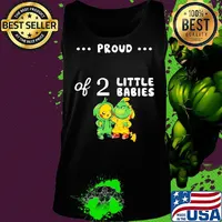 Proud of 2 little babies pokemon and grinch s Tank top