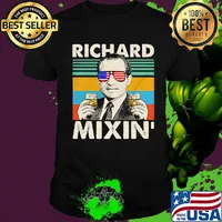 Richard mixin drinking 4th of july vintage retro shirt