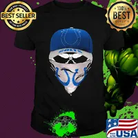 Skull mask indianapolis colts football shirt