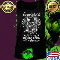 Some girls are just born with the mouse ears in their soul diamond s Tank top