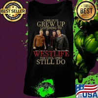 Some of us grew up listening to westlife band the cool ones still do s Tank top