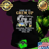 Some of us grew up watching gh general hospital the cool ones still do flowers s Ladies tee