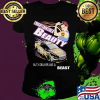 Strong woman i might look like a ups beauty but i deliver like a beast car s Ladies tee