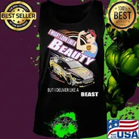Strong woman i might look like a ups beauty but i deliver like a beast car s Tank top