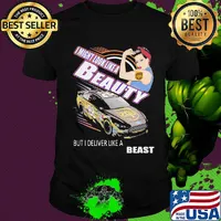 Strong woman i might look like a ups beauty but i deliver like a beast car shirt