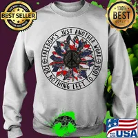 Sunflower American flag freedoms just another word for nothing left to lose s Sweater
