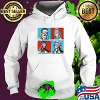 Teddy boozedevelt ben drankin abe drinkin george sloshington American flag veteran Independence day s Hoodie