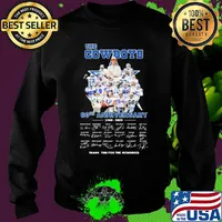 The cowboys 60th anniversary 1960 2020 thank you for the memories signatures s Sweater