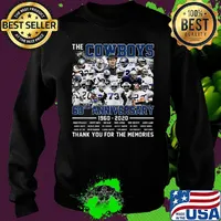 The dallas cowboys 60th anniversary 1960 2020 thank you for the memories stars s Sweater