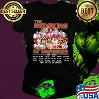 Washington Football Team 88th Anniversary 1932 2020 Thank You for the memories s Ladies tee