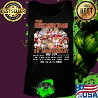 Washington Football Team 88th Anniversary 1932 2020 Thank You for the memories s Tank top