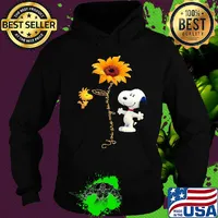 You are my sunshine snoopy and woodstock sunflower s Hoodie