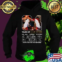 04 years of lucifer 2016 2020 5 seasons 83episodes thank you for the memories signatures s Hoodie