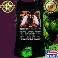 04 years of lucifer 2016 2020 5 seasons 83episodes thank you for the memories signatures s Tank top