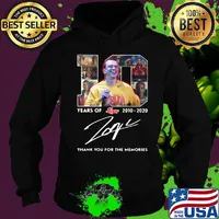 10 years of 2010 2020 logue thank you for the memories signature s Hoodie