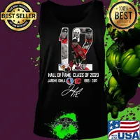 12 hall of fame class of 2020 jarome iginla 1996 2017 signature s Tank top