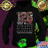 128 years of 1892 2020 liverpool football club players signatures s Hoodie