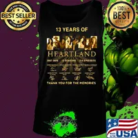 13 years of heartland 2007 2020 113 seasons 214 episodes thank you for the memories signatures s Tank top