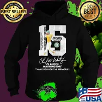 15 Claudell washington thank you for the memories signature s Hoodie