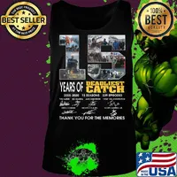 15 years of 2005 2020 15 seasons 239 episodes deadliest catch thank you for the memories signatures s Tank top