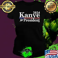 2024 kanye for president american s Ladies tee