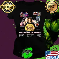 27 years of 1993 2020 02 seasons 05 episodes hocus pocus thank you for the memories signatures s Ladies tee