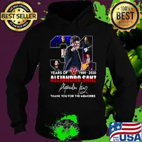 31 years of 1989 2020 alejandro sanz thank you for the memories signature s Hoodie