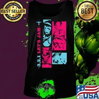 321 let's jam cowboy bebop s Tank top
