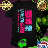 321 let's jam cowboy bebop shirt