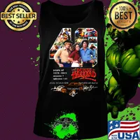 49 years of 1979 2019 seasons 7 episode 147 the dukes of hazzard signatures s Tank top