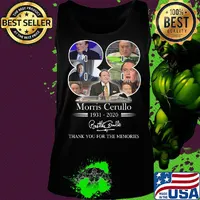 88 morris cerullo 1931 2020 thank you for the memories signature s Tank top