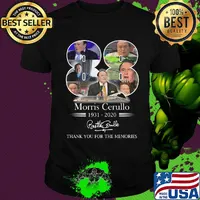 88 morris cerullo 1931 2020 thank you for the memories signature shirt
