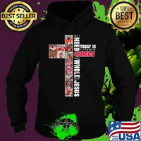 All i need today is a little bit of kansas city chiefs and a whole lot of jesus s Hoodie
