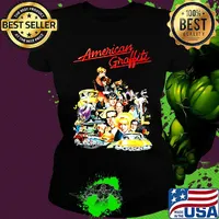 American graffiti george lucas richard dreyfuss ron howard cinema s Ladies tee