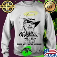 Angel charlie daniels 1936 2020 thank you for the memories signature s Sweater