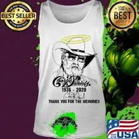 Angel charlie daniels 1936 2020 thank you for the memories signature s Tank top