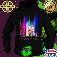 Baby groot hug heart i have time to listen your life matter s Hoodie